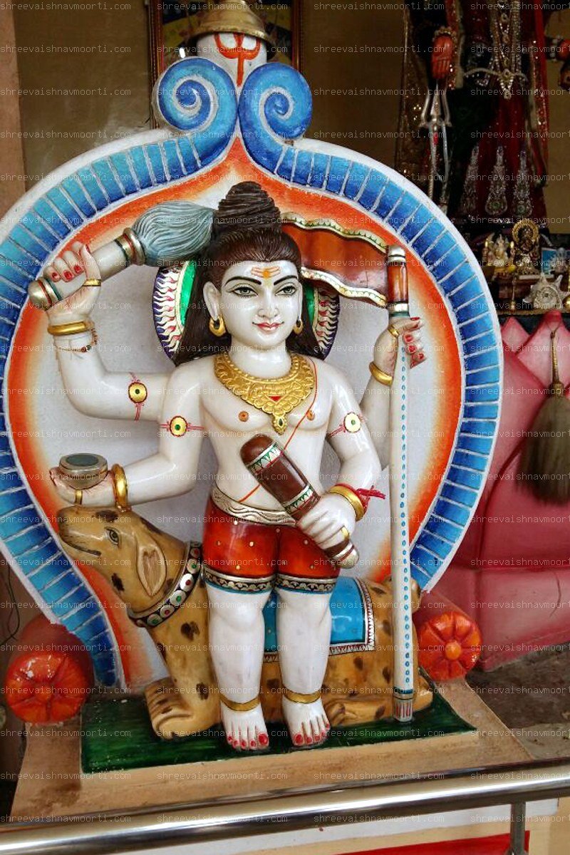 Bheru Marble Moorti