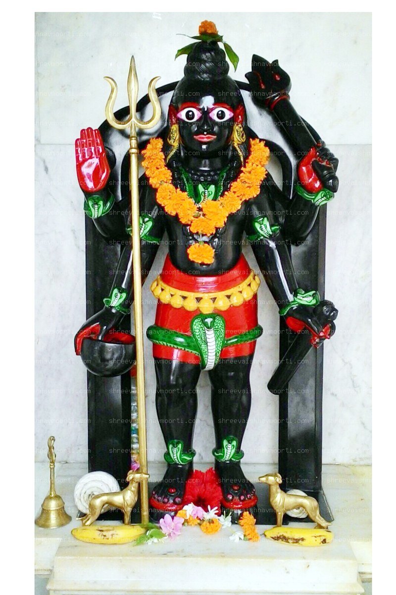 Bheru Marble Moorti