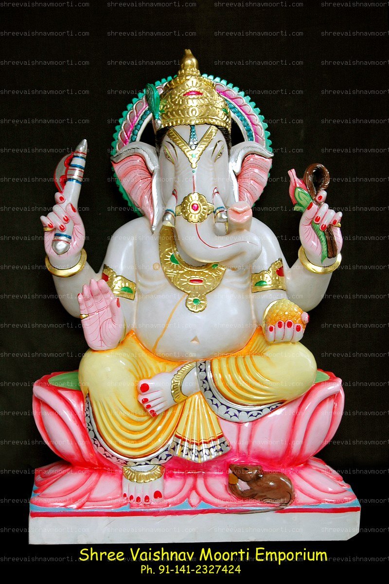 Ganesha Marble Moorti