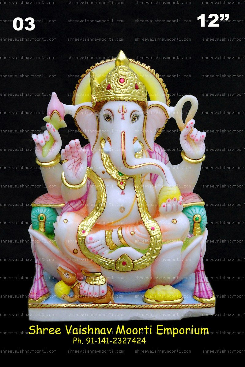 Ganesha Marble Moorti