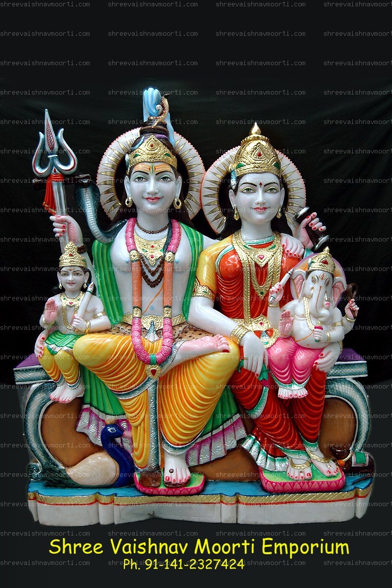 Gori Shankar Marble Moorti