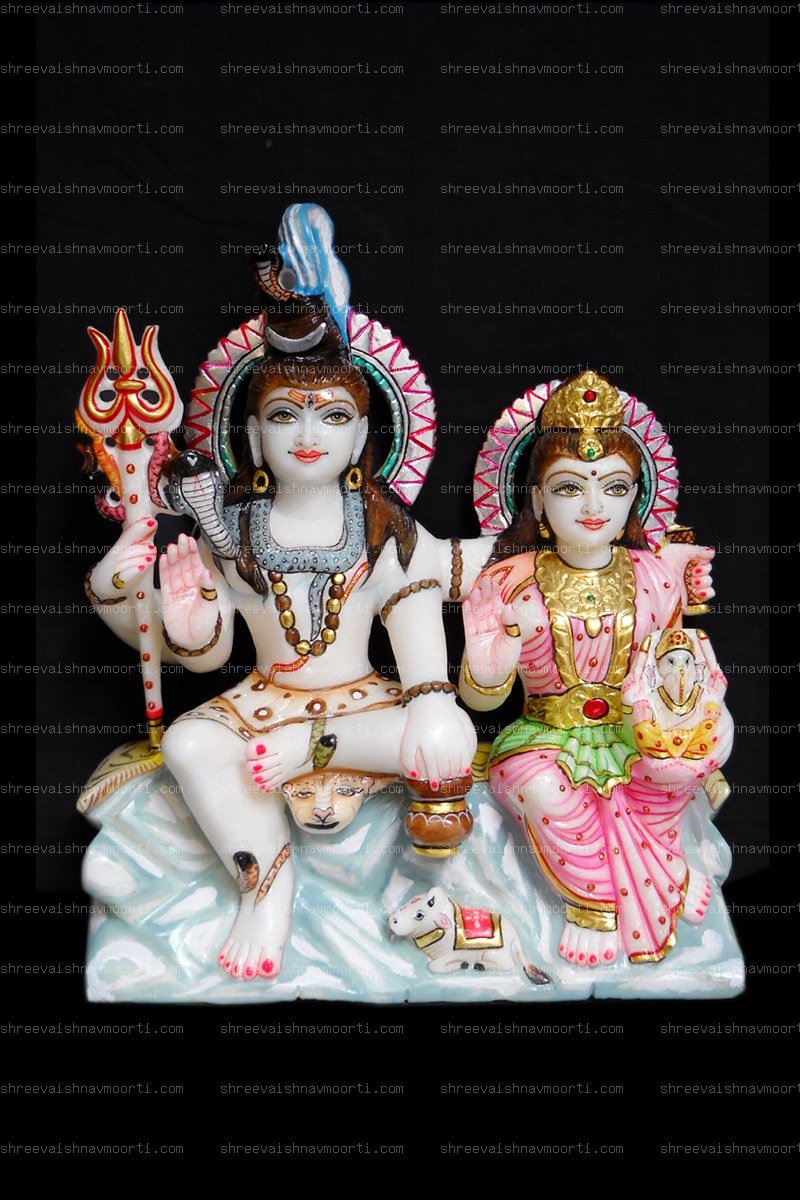 Gori Shankar Marble Moorti