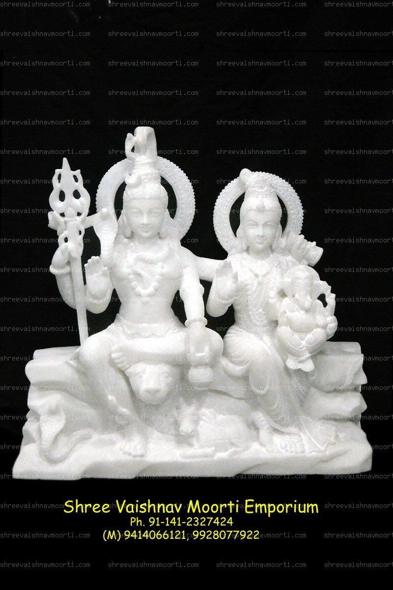 Gori Shankar Marble Moorti