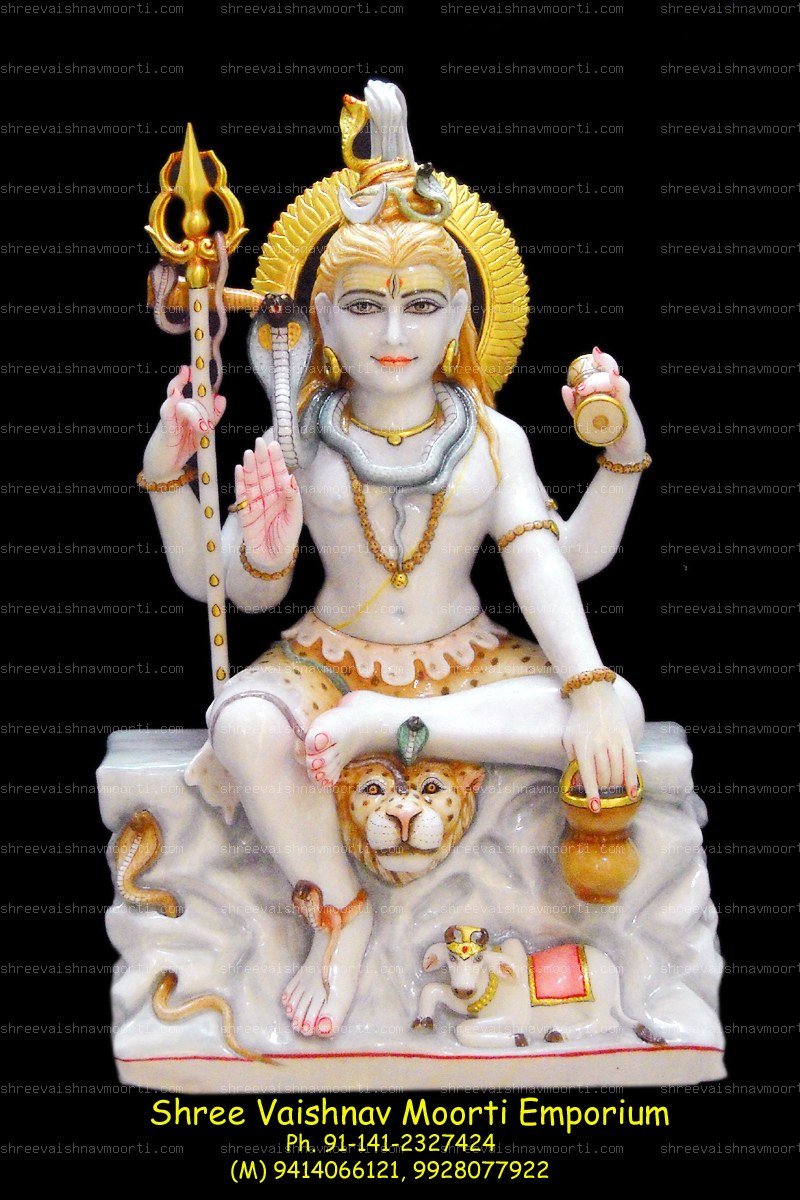 Gori Shankar Marble Moorti