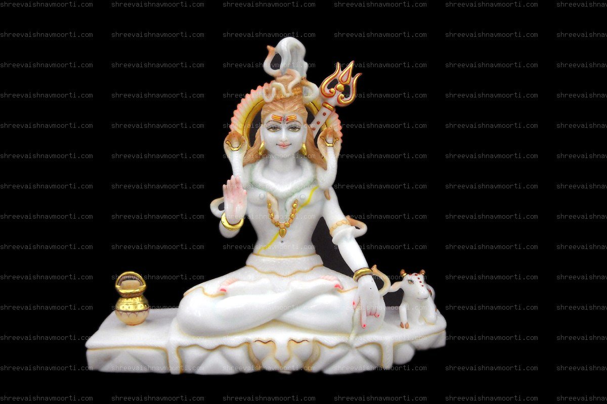Gori Shankar Marble Moorti