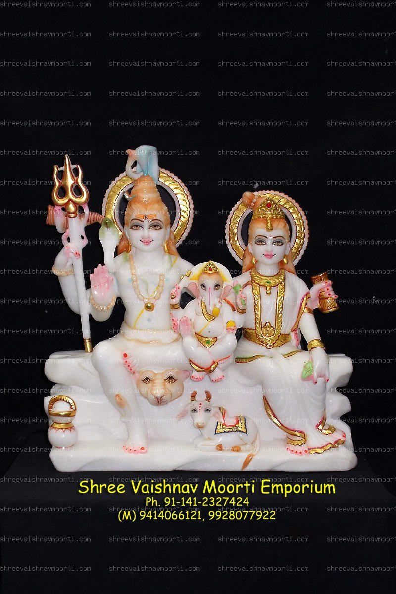 Gori Shankar Marble Moorti