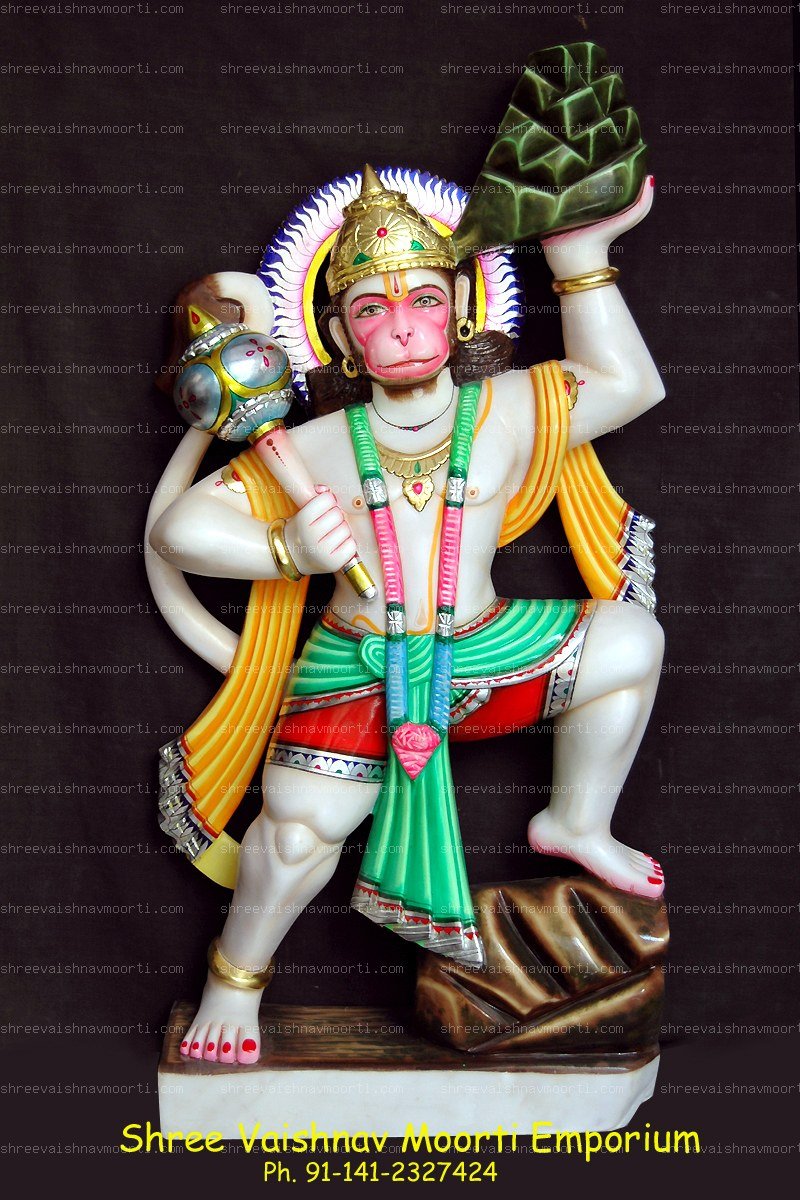 Hanuman Marble Moorti