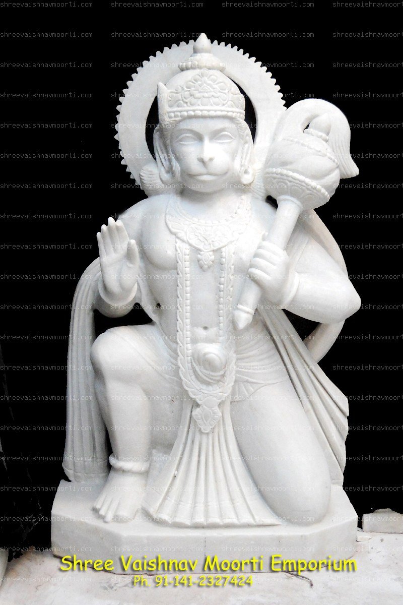 Hanuman Marble Moorti