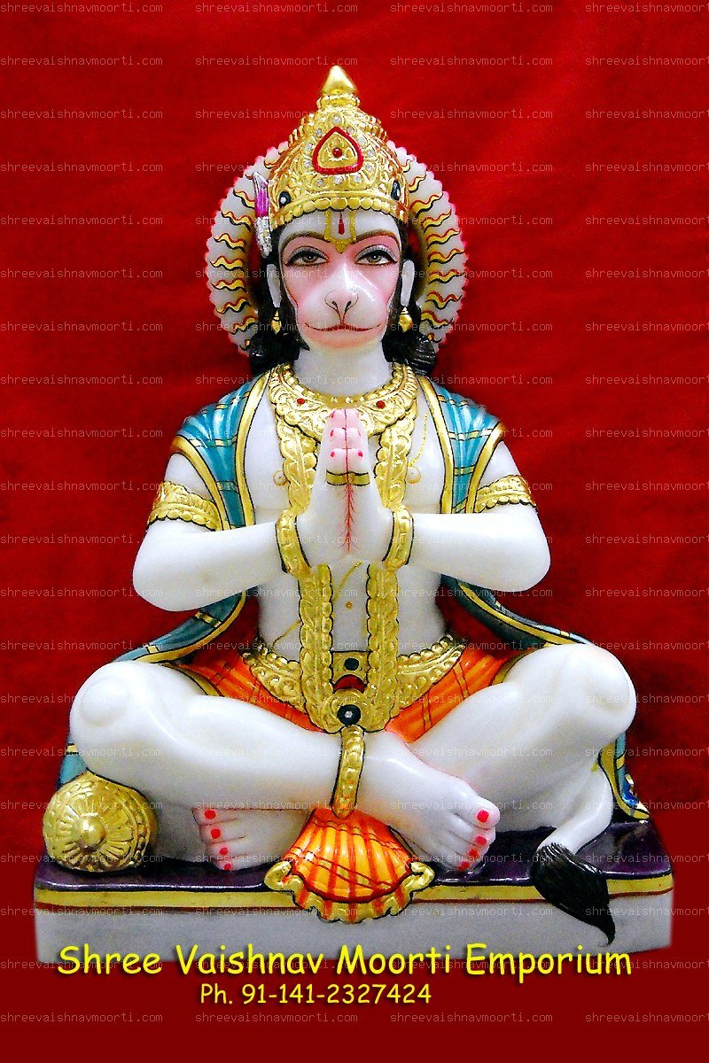 Hanuman Marble Moorti