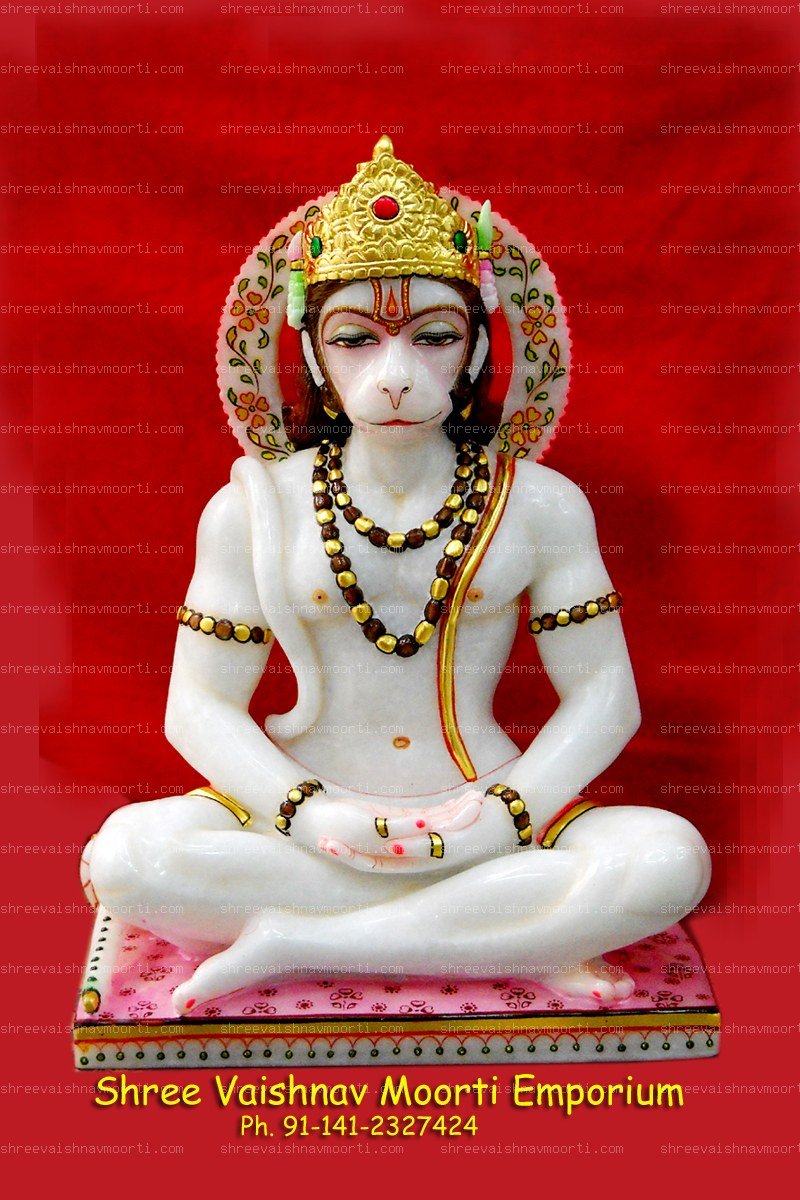 Hanuman Marble Moorti
