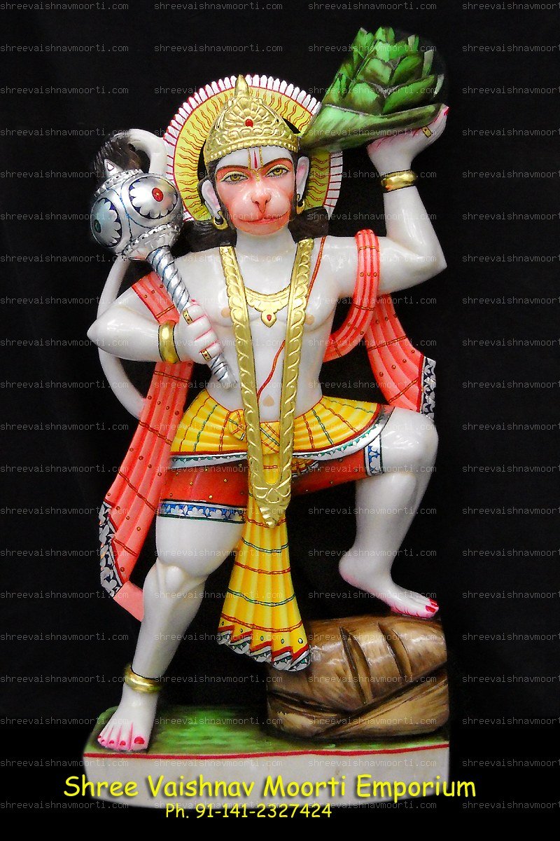 Hanuman Marble Moorti