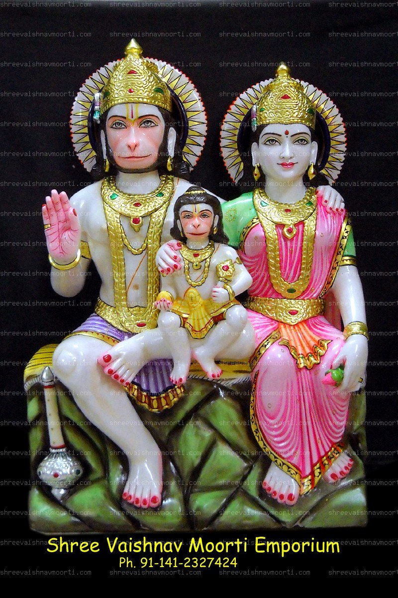 Hanuman Marble Moorti