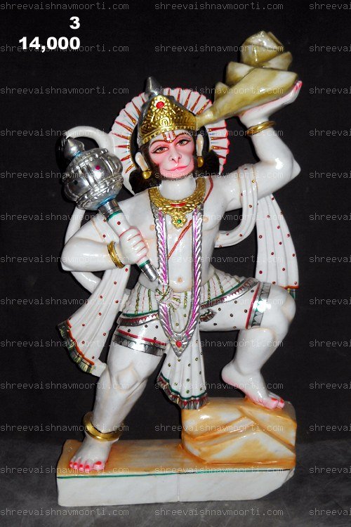 Hanuman Marble Moorti