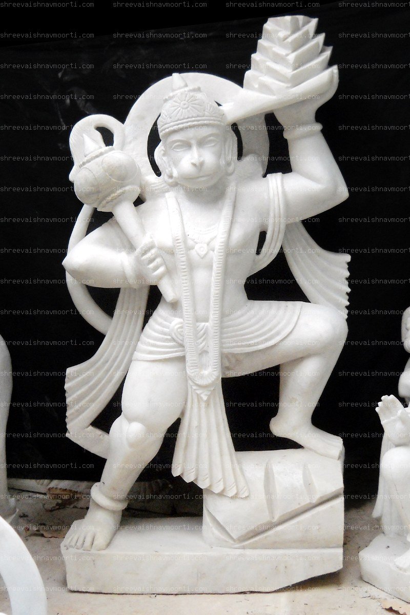 Hanuman Marble Moorti