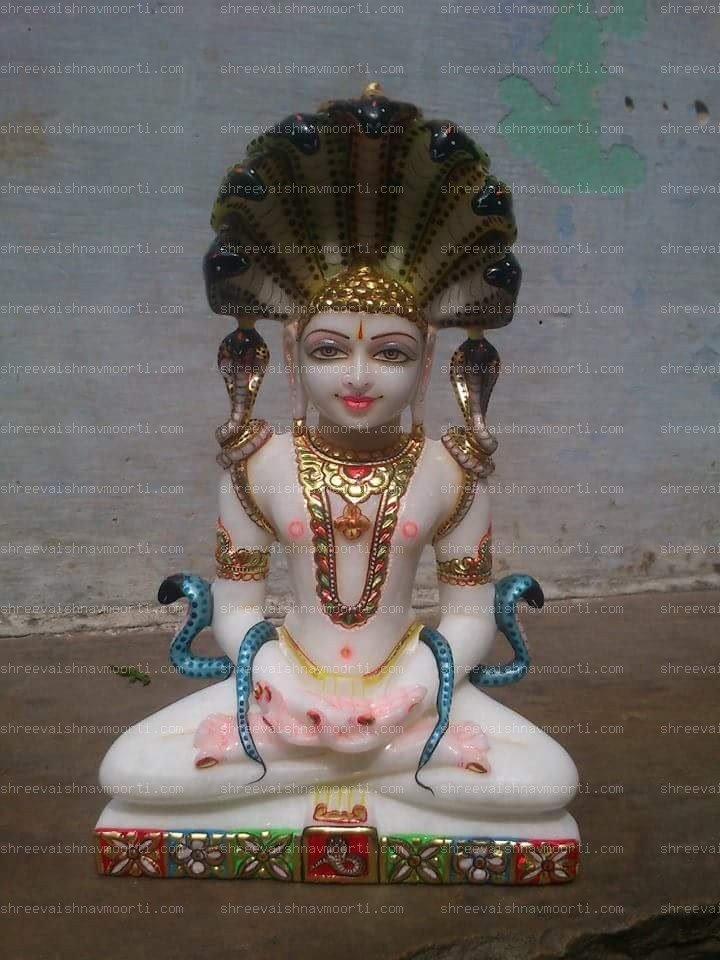 Jain Buddha Marble Moorti