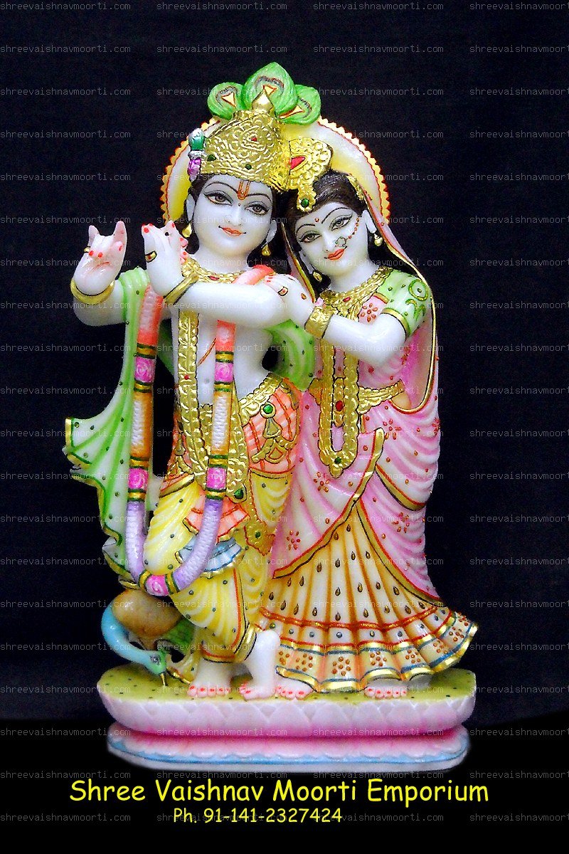 Jugal Jodi Marble Moorti