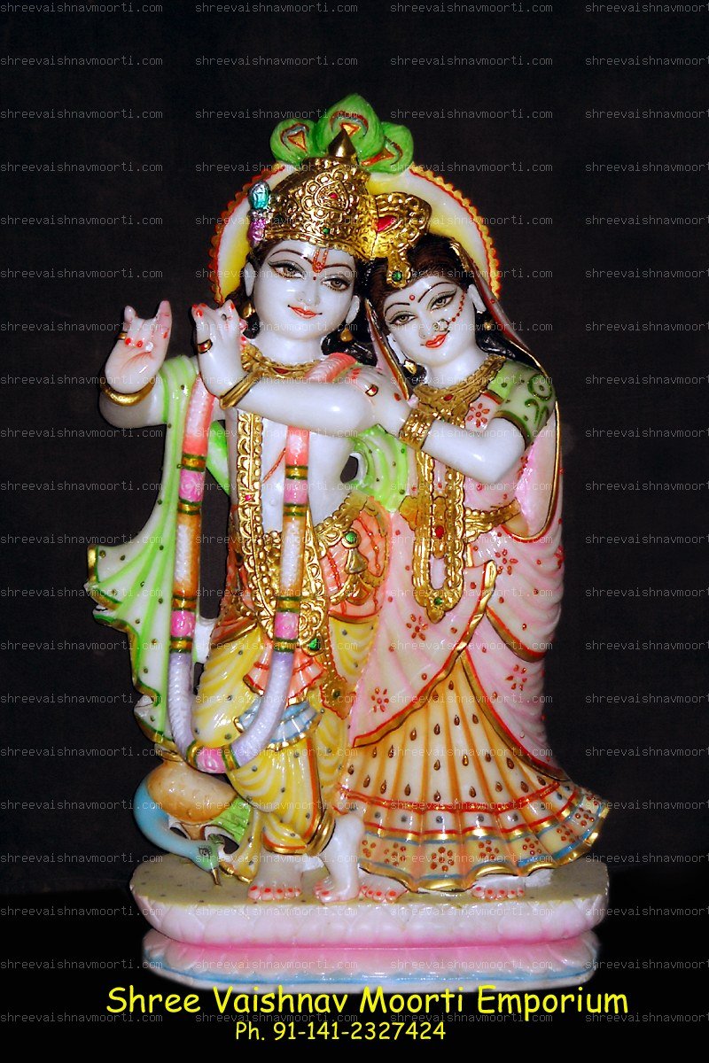Jugal Jodi Marble Moorti