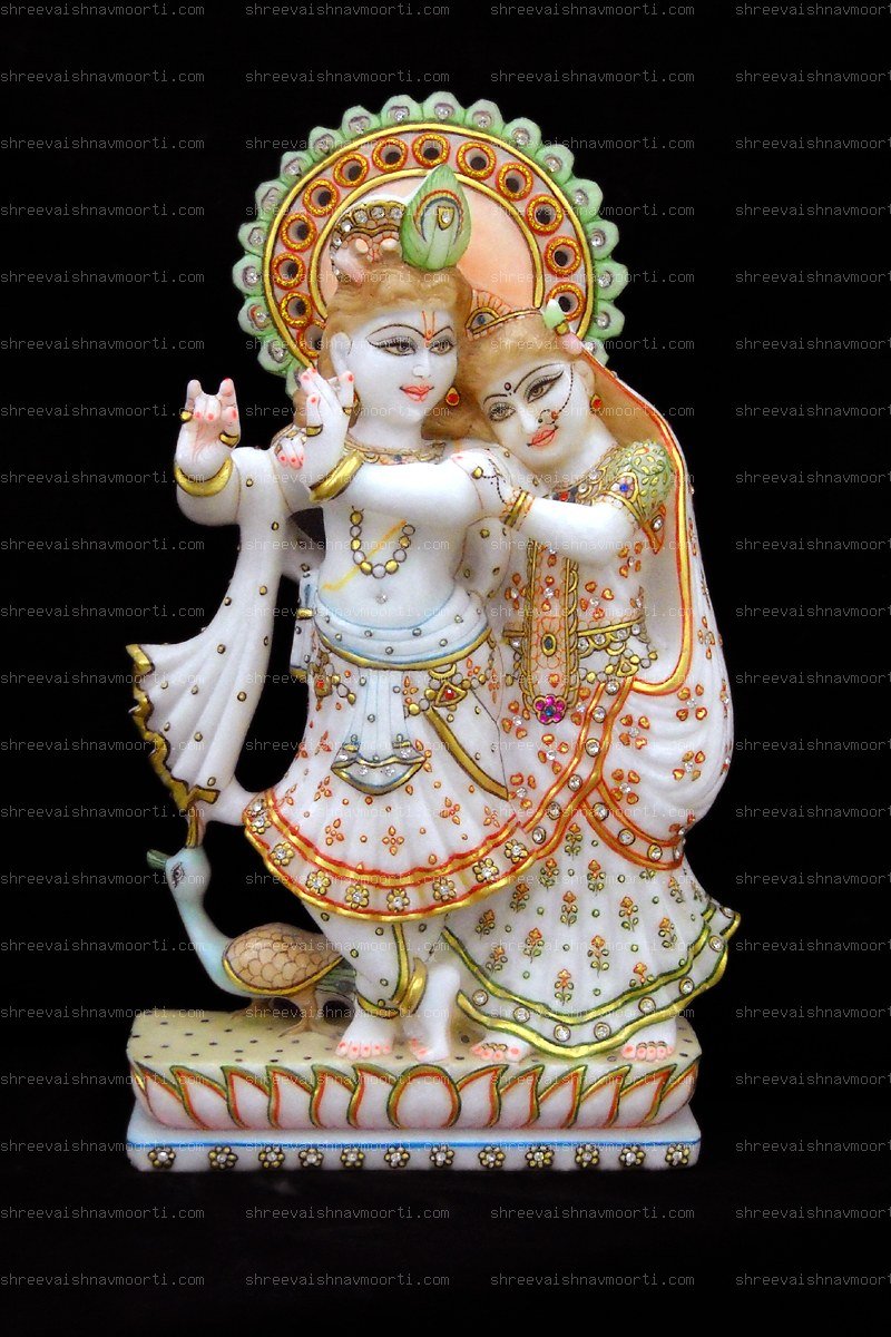 Jugal Jodi Marble Moorti