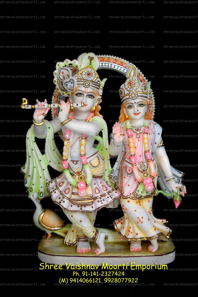 Jugal Jodi Marble Moorti