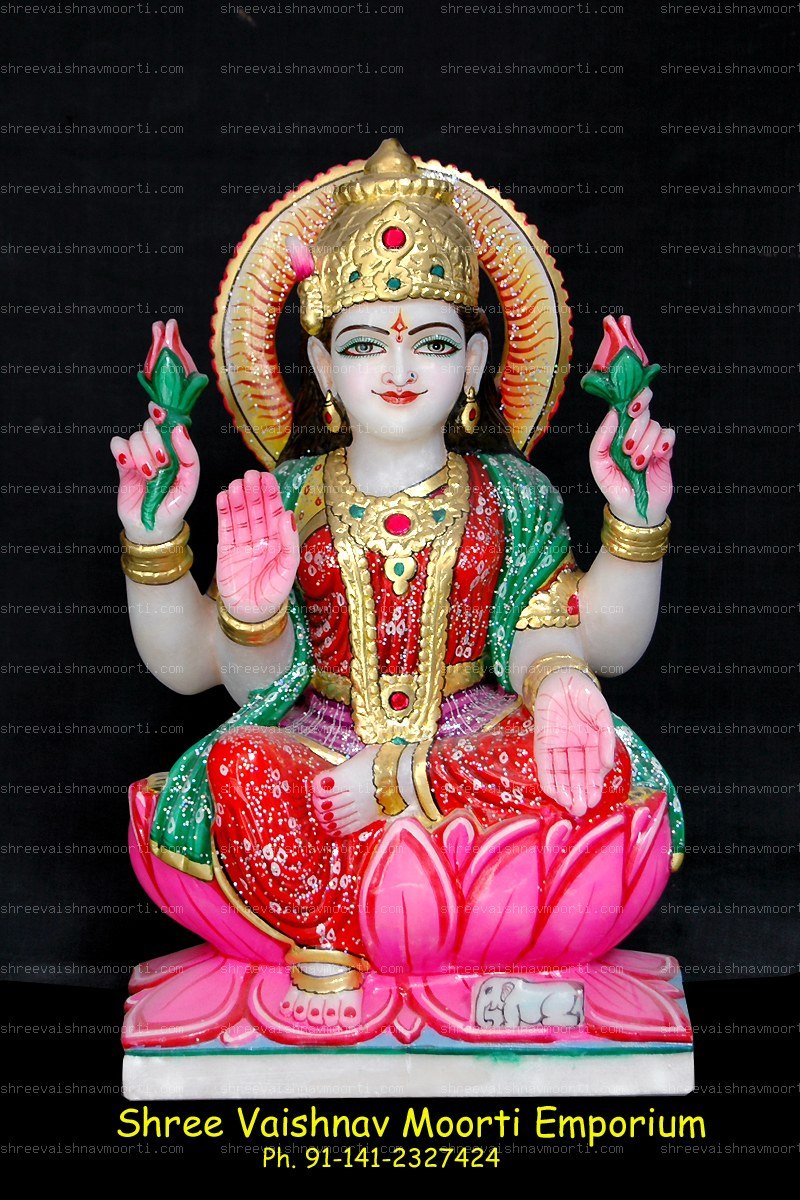 Laxmi Ji Marble Moorti