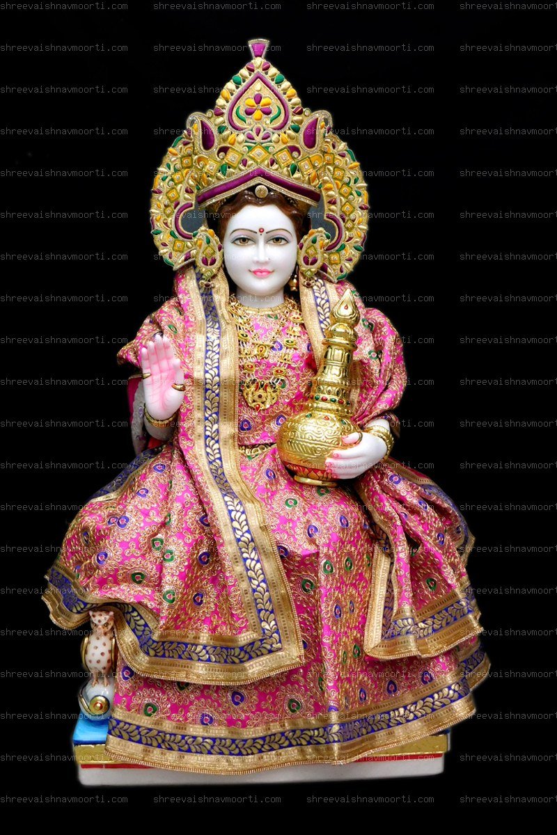 Laxmi Ji Marble Moorti