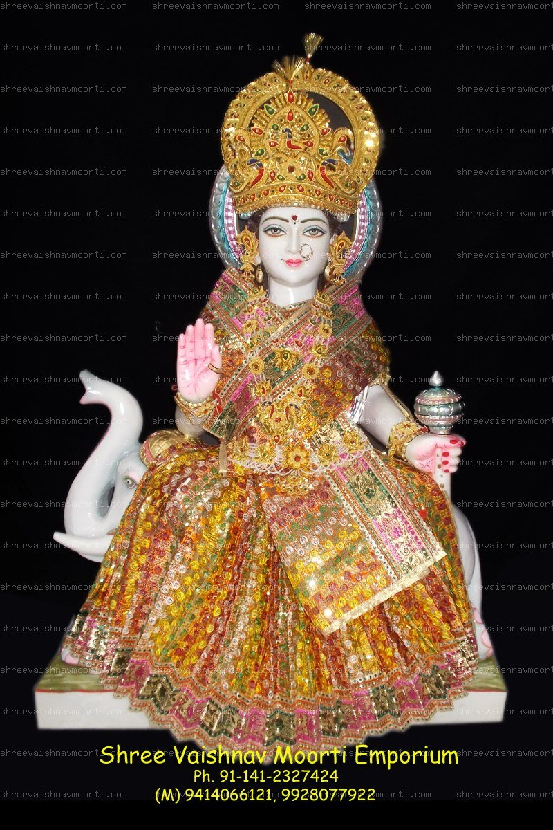 Laxmi Ji Marble Moorti