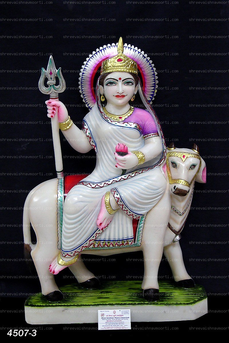 Nav Durga Marble Moorti