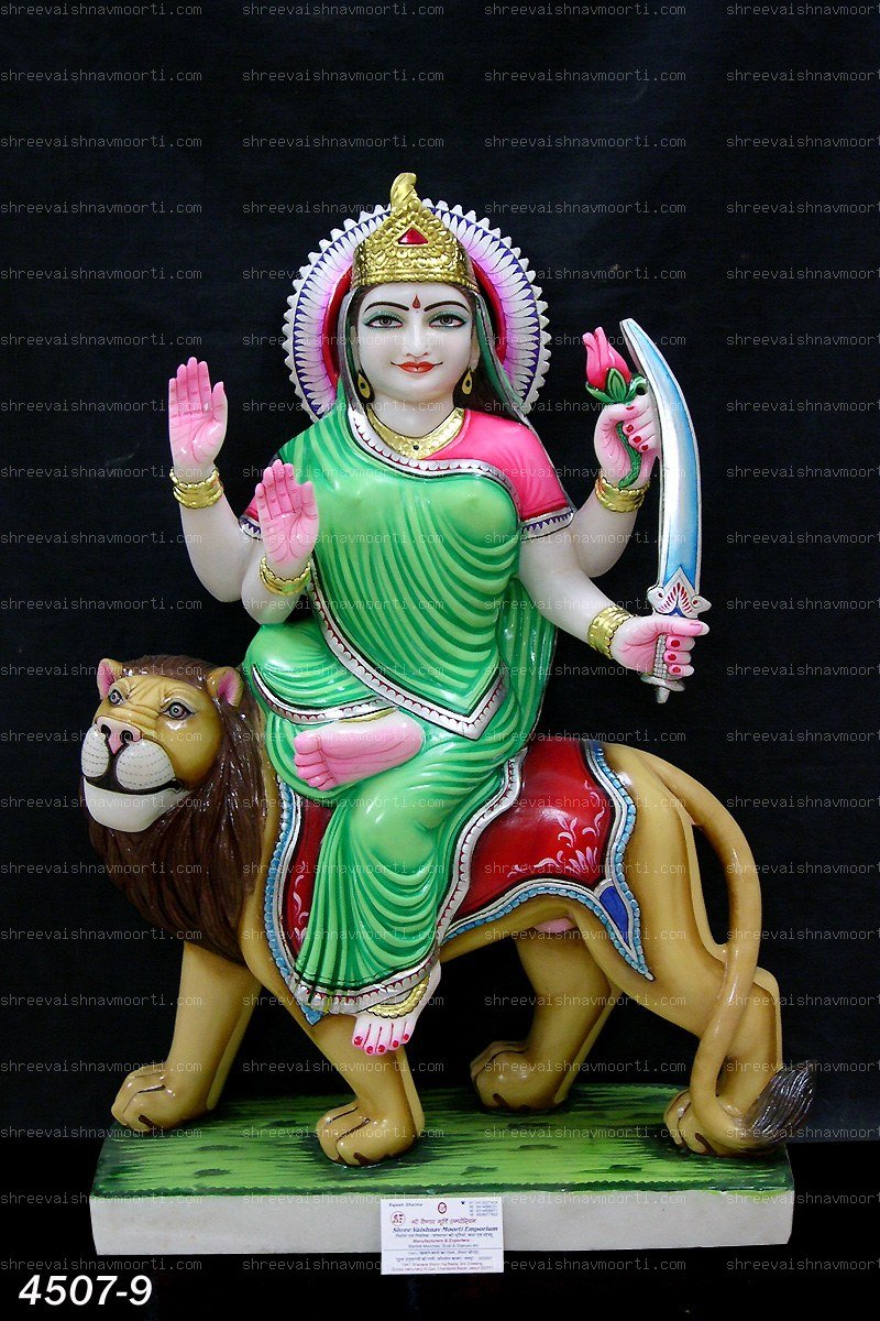 Nav Durga Marble Moorti