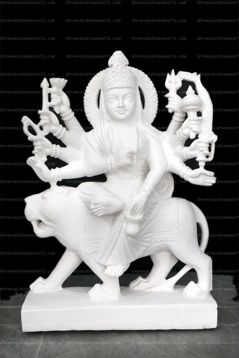 Nav Durga Marble Moorti