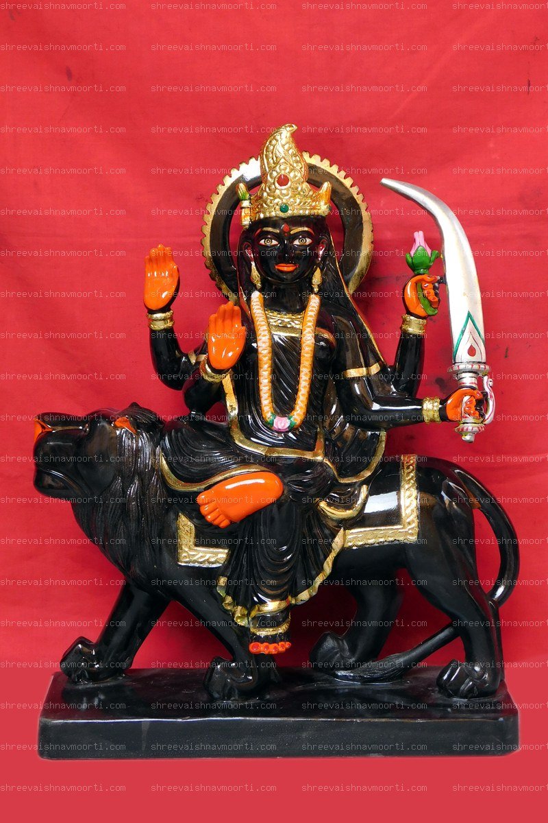 Nav Durga Marble Moorti