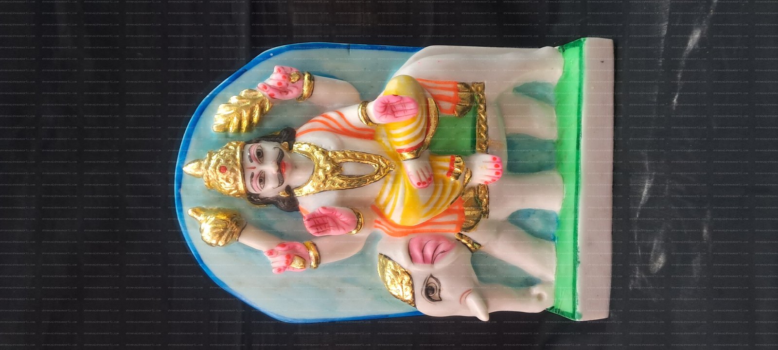Nav Grah Marble Moorti