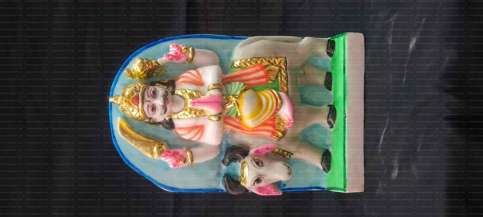 Nav Grah Marble Moorti