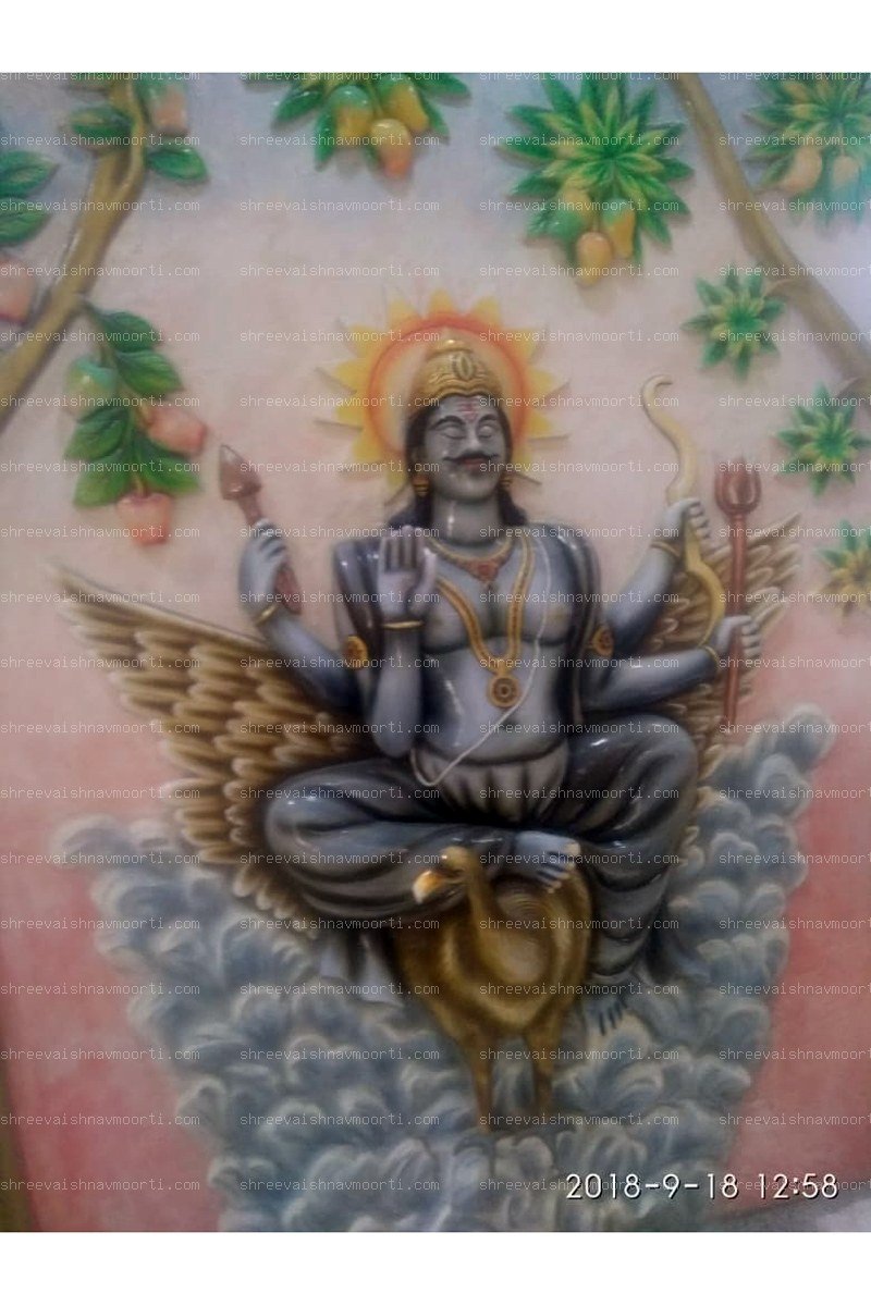 Nav Grah Marble Moorti