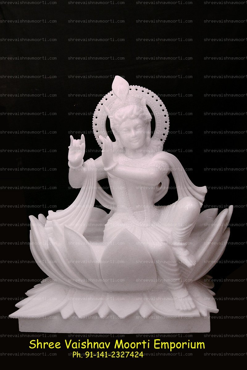Radha Krishna Marble Moorti