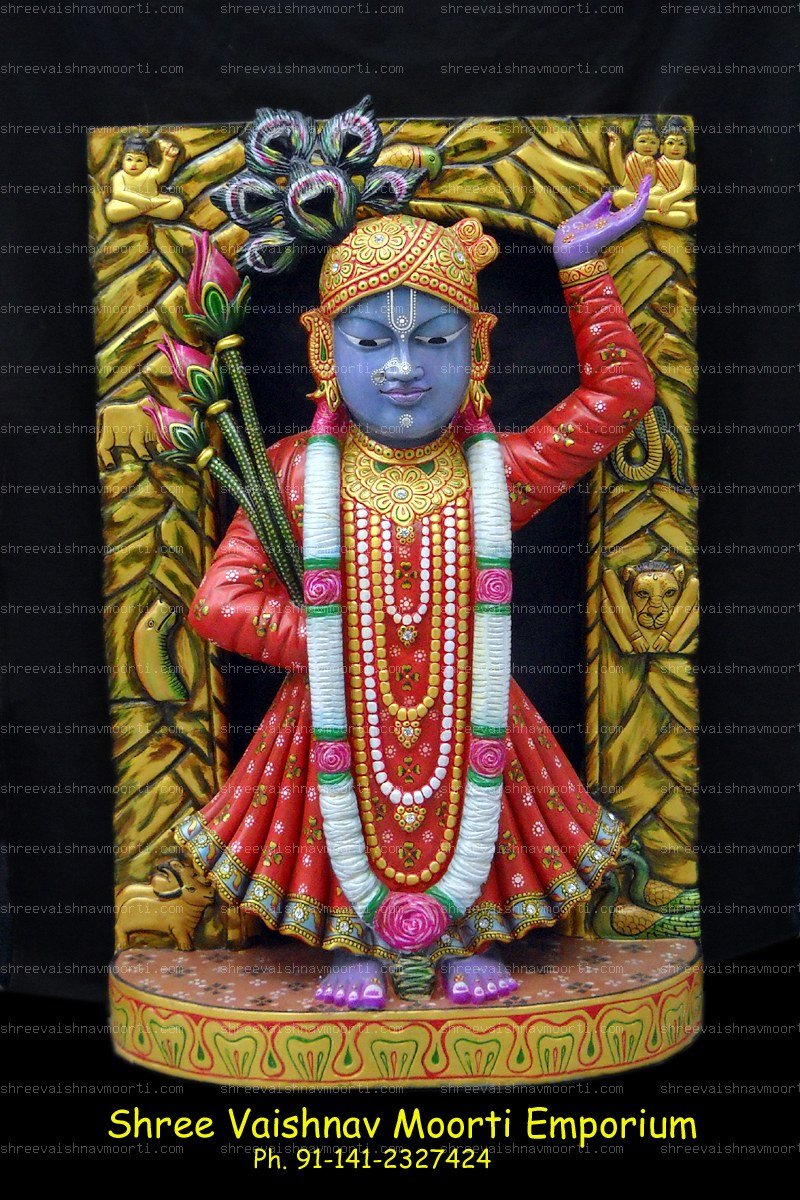Radha Krishna Marble Moorti