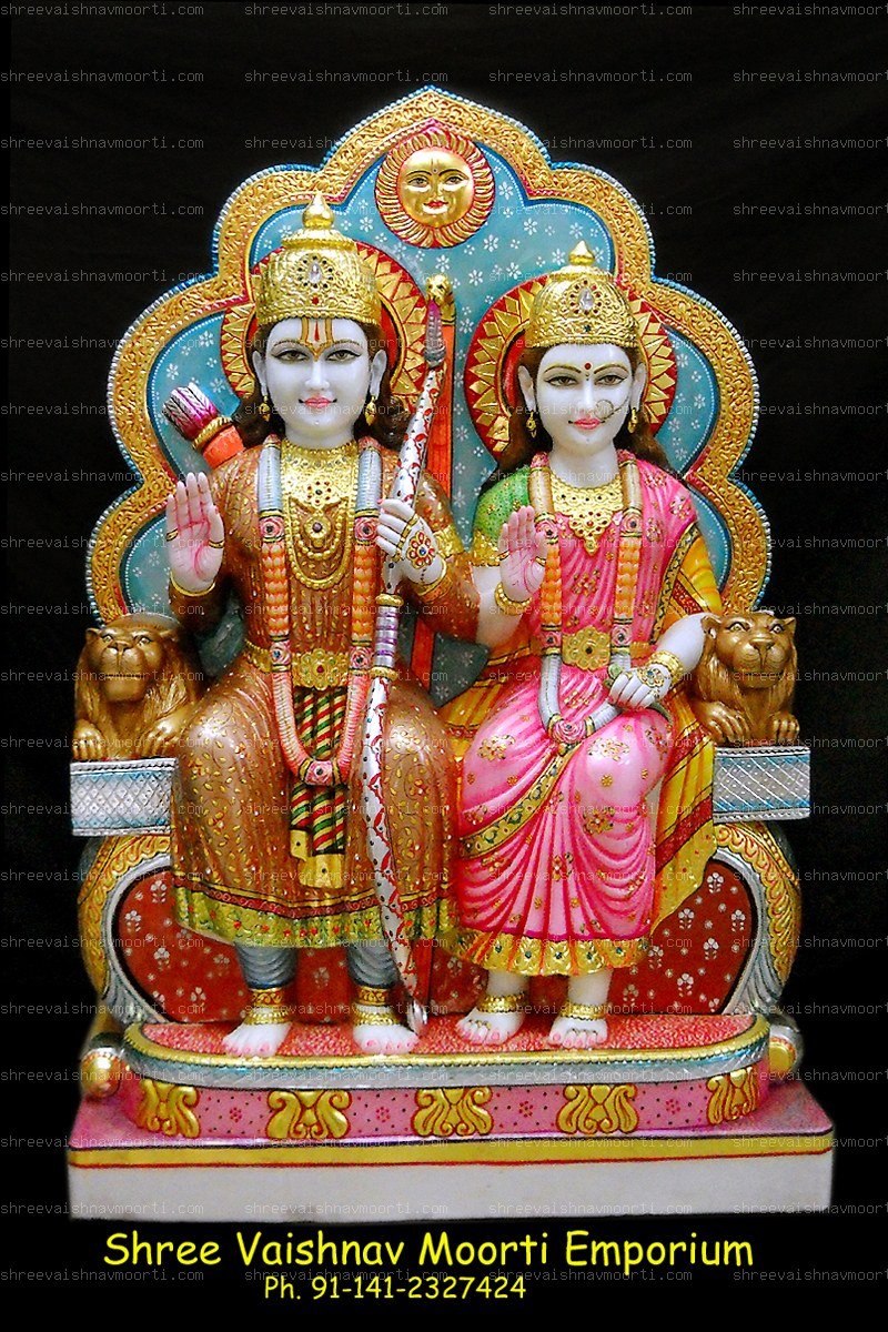 Ram Darbar Marble Moorti