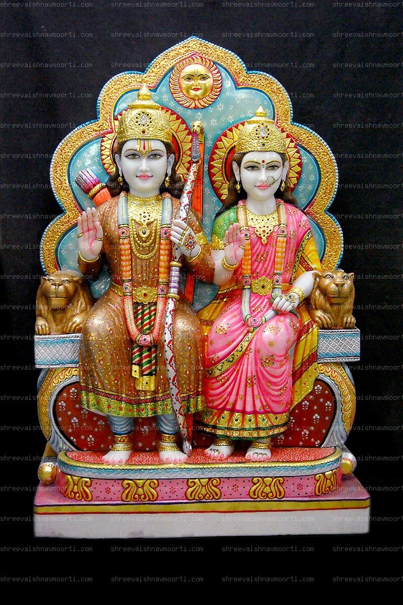 Ram Darbar Marble Moorti