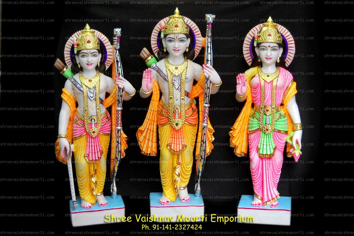 Ram Darbar Marble Moorti