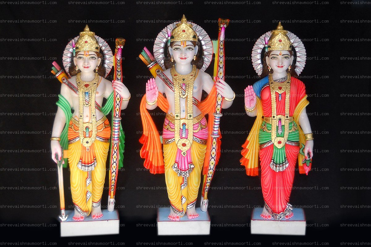 Ram Darbar Marble Moorti