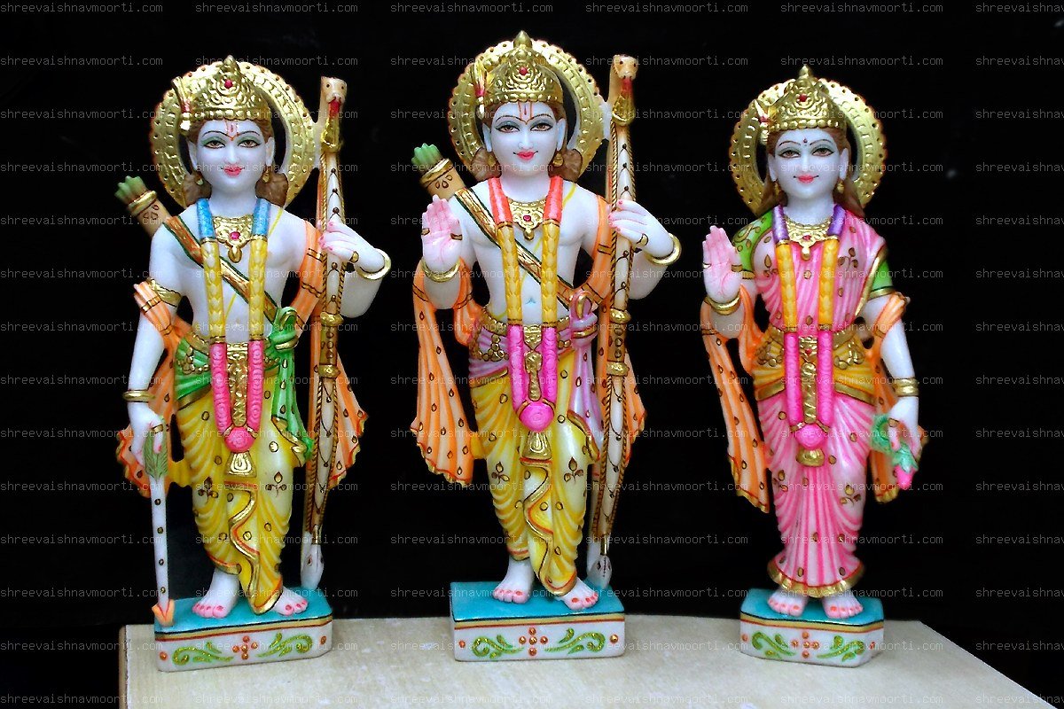 Ram Darbar Marble Moorti