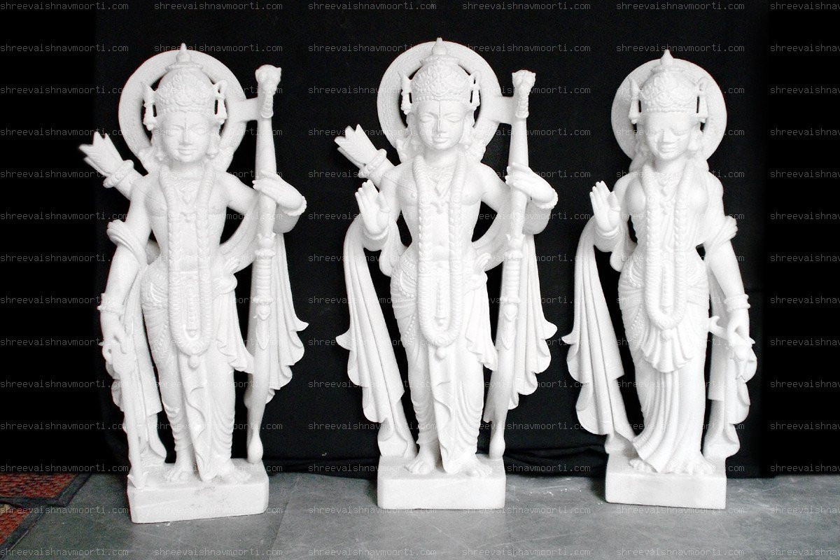 Ram Darbar Marble Moorti