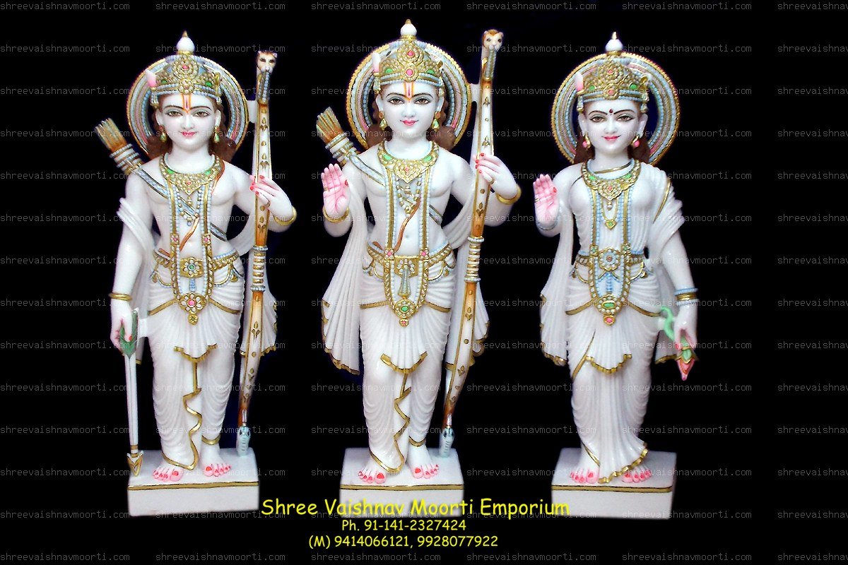 Ram Darbar Marble Moorti