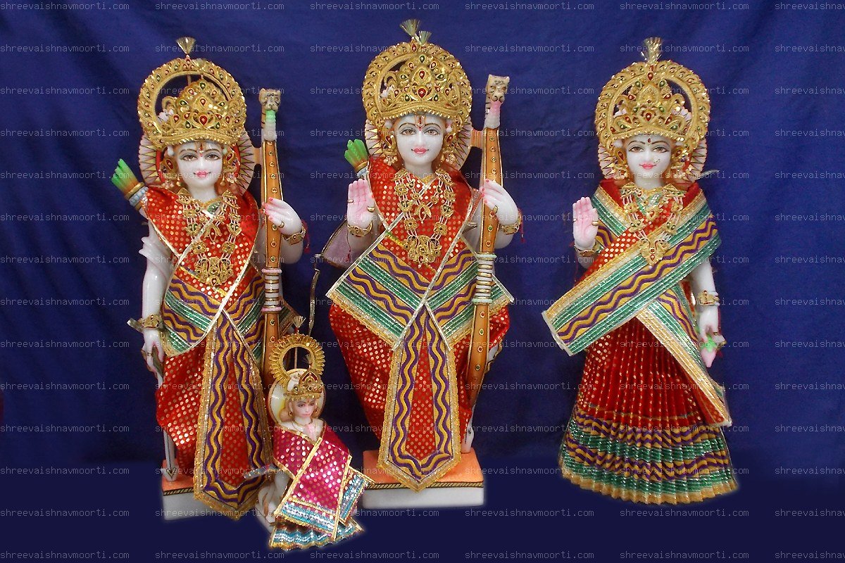 Ram Darbar Marble Moorti