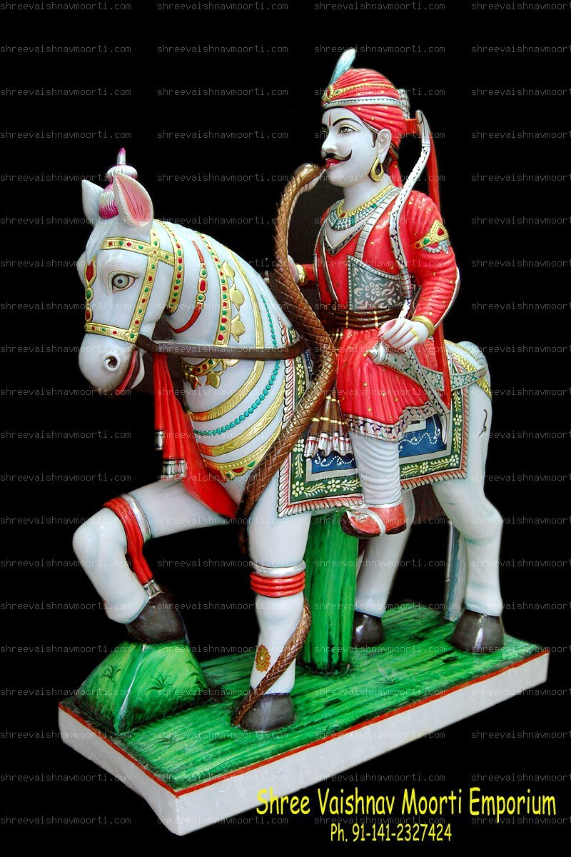 Ram Dev Ji Marble Moorti