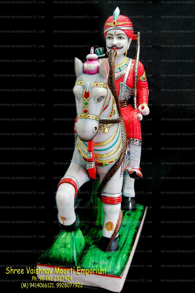 Ram Dev Ji Marble Moorti