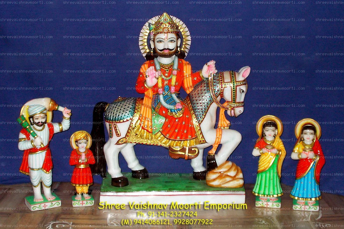 Ram Dev Ji Marble Moorti