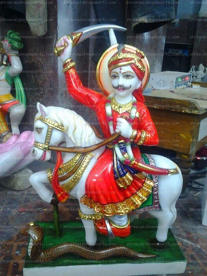 Ram Dev Ji Marble Moorti