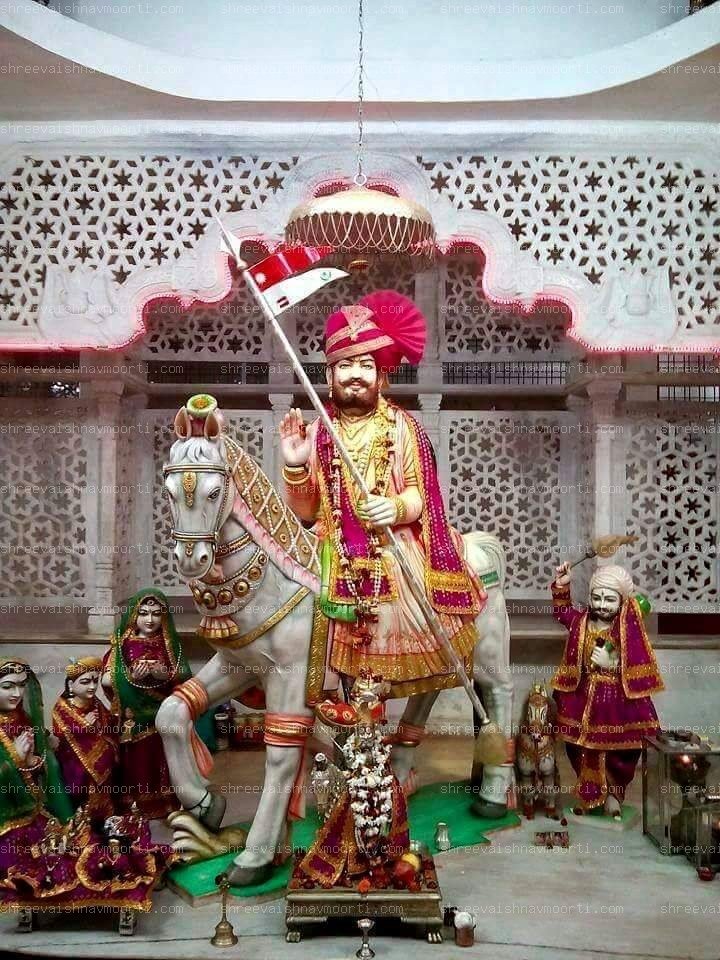 Ram Dev Ji Marble Moorti