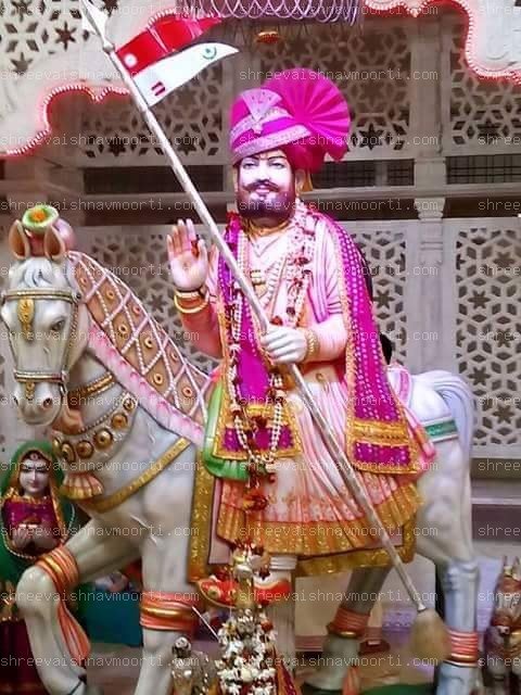 Ram Dev Ji Marble Moorti
