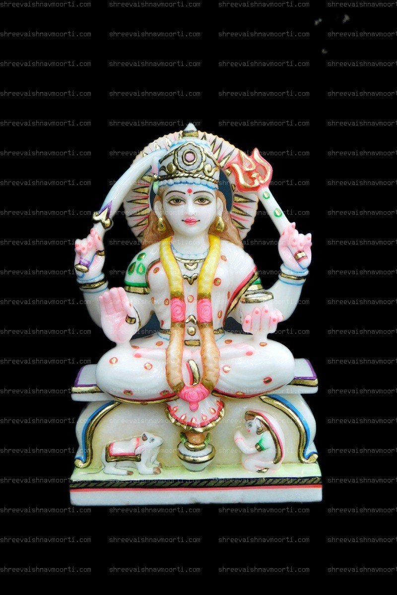 Santoshi Marble Moorti